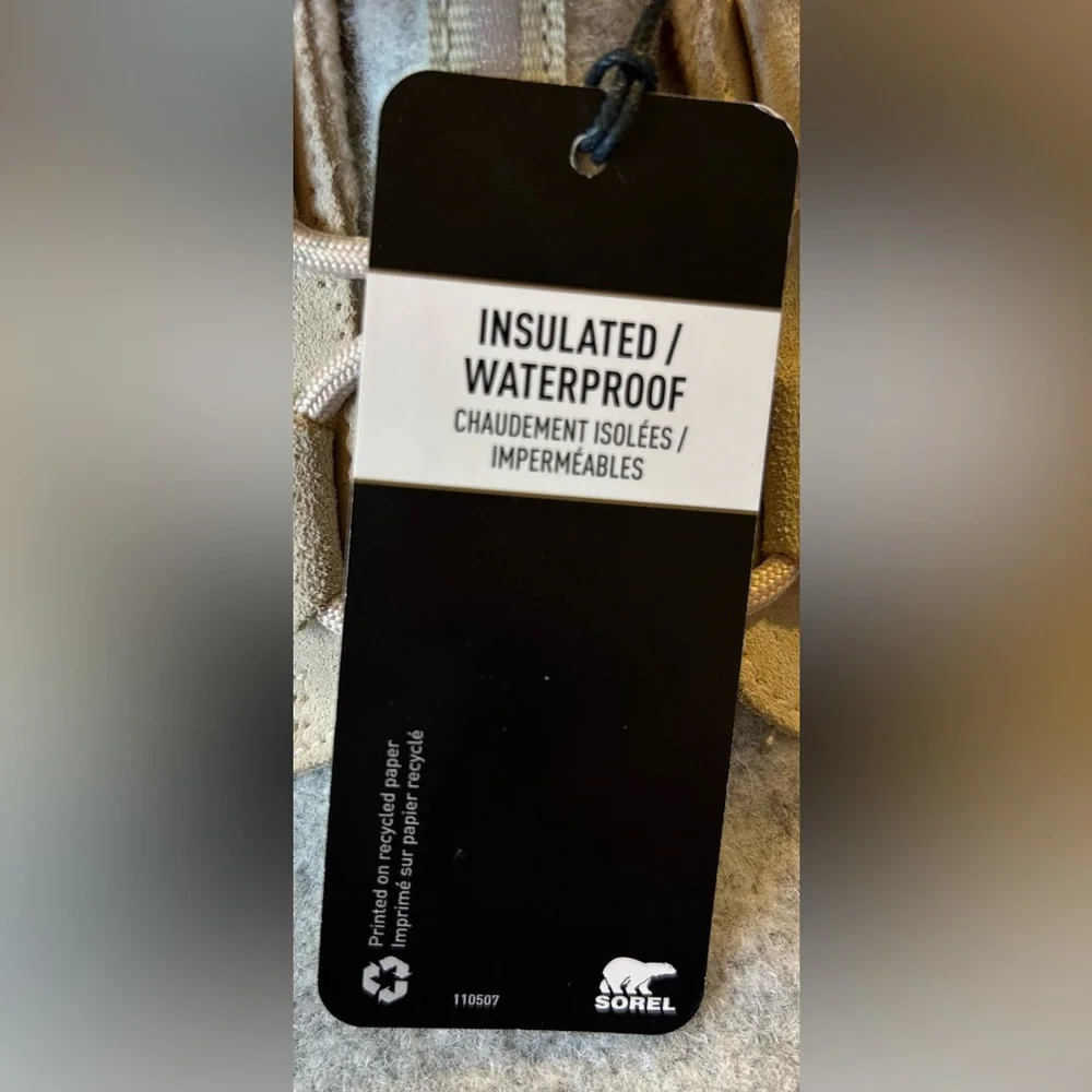 NWOB Sorel Kinetic Breakthru Caribou Sneaker Boot - Picture 6 of 7